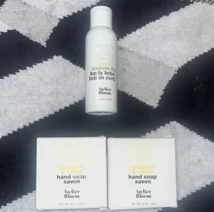 Atelier Bloem Kadota White Fig Olive Bodylotion Reisegröße 1,7 Unzen & 2 Seifen - Bild 1 von 5