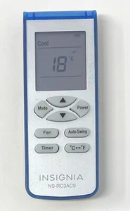 Insigna NS-RC3AC9 Portable Air Conditioner Remote Control - Genuine - Imagen 1 de 2