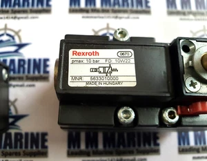 REXROTH, 5633010000, ELEKTROPNEUMATISCHES VENTIL, Pmax.:10BAR, 10W22, 0670, 1 Stück - Bild 1 von 13