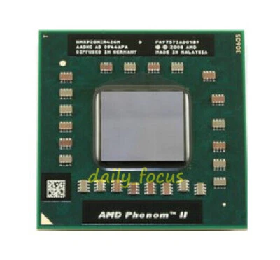 AMD Phenom II P840 HMP840SGR32GM 1.9 GHz laptop Socket S1 CPU Processor - Image 1 of 3