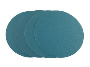 6" Blue Zirconia Cloth Hook and Loop Sanding Discs (25 Pack, 100 Grit) - Picture 1 of 4