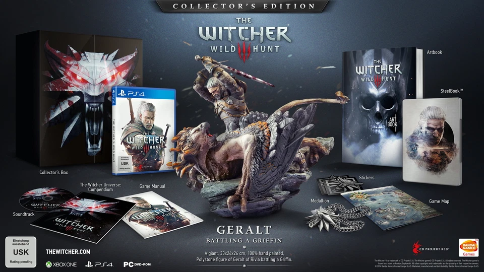 The Witcher 3-Wilde Jagd (Collector's Edition) (Sony PlayStation 4)