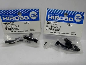 2 Pkt Hirobo 0402-262 Kabinenhauben Fixierstück SE Cabin Lock - Imagen 1 de 1