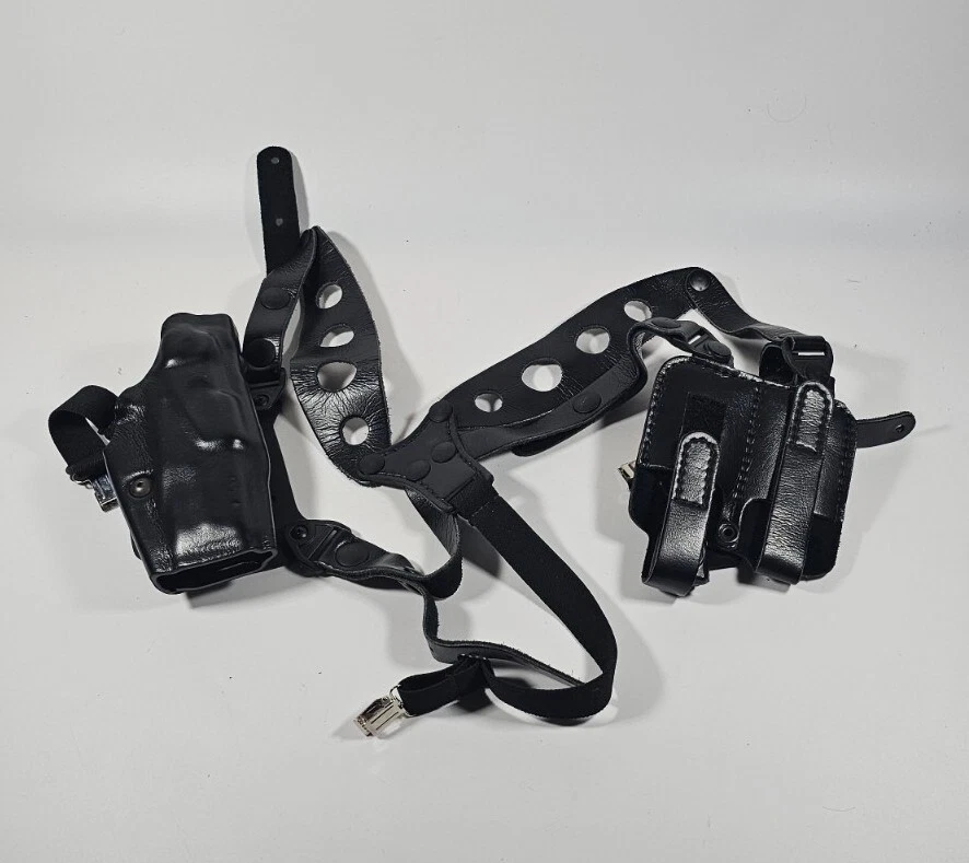 Smith & Wesson M&P Pistol Shoulder Holster Black Leather RH - Image 1 of 4