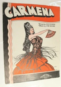 Carmen Vintage Sheet Music 1941 - Picture 1 of 2