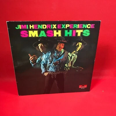 JIMI HENDRIX Smash Hits 1976 vinyl LP best of Purple Haze Foxy Lady Hey Joe - Image 1 of 4
