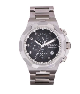 Mulco Elevation Stainless steel Analog Men's Black Dial Watch MW3-17203-021 - Picture 1 of 2