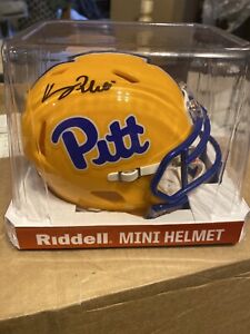 Kenny Pickett Autographed Pitt Panthers Speed Mini Football Helmet - BAS