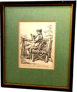 Johann Adam Klein (Deutsch, 1792-1875), J.C. Erhard, 1822, Radierung auf Papier - Picture 1 of 3