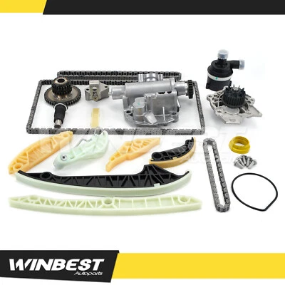 Kit de cadena de distribución bomba de agua de aceite para Audi A5 2012 2,0 L turboalimentado nuevo Foto 1 de 4