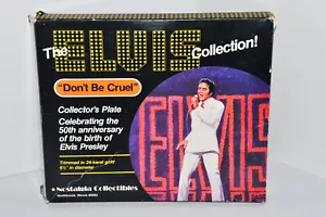 nostalgia collectibles presents Elvis in “don’t be cruel” 1985 collectors plate - Picture 1 of 5