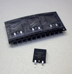 3 Stück Philips BYV32EB-200 SMD Schottky Dioden 200V / 20A (M2745) - Picture 1 of 2