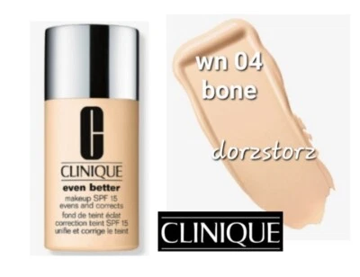 CLINIQUE Even Better Makeup Broad Spectrum Spf 15 *WN 04 BONE*/ 1 oz /New in box - Image 1 of 4