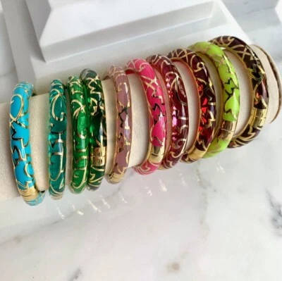 PULSERAS DE RESINA ANGELIQUE DE PARIS OASIS NUEVAS CON ETIQUETAS - MUCHOS COLORES ELIGES Foto 1 de 4