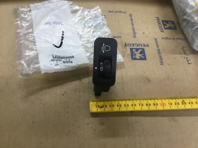 Genuine Peugeot 206 REMOTE HEADLAMP ADJUSTMENT CONTROL switch 6552YJ 6554T7 - Image 1 of 4