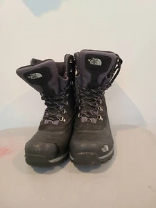 The North Face Mens Chilkat II Luxe TC3W 632207 Black Waterproof Snow Boots 8.5 - Picture 1 of 6