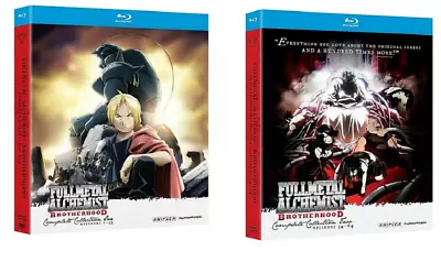 Fullmetal Alchemist: Brotherhood The Complete Series 1&2 Episodes 1-64 (Blu-ray) - Image 1 of 3