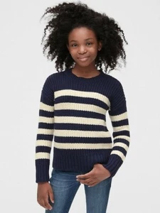 Gap Girls Stripe Textured-Knit Sweater XS $39.95 - Picture 1 of 6