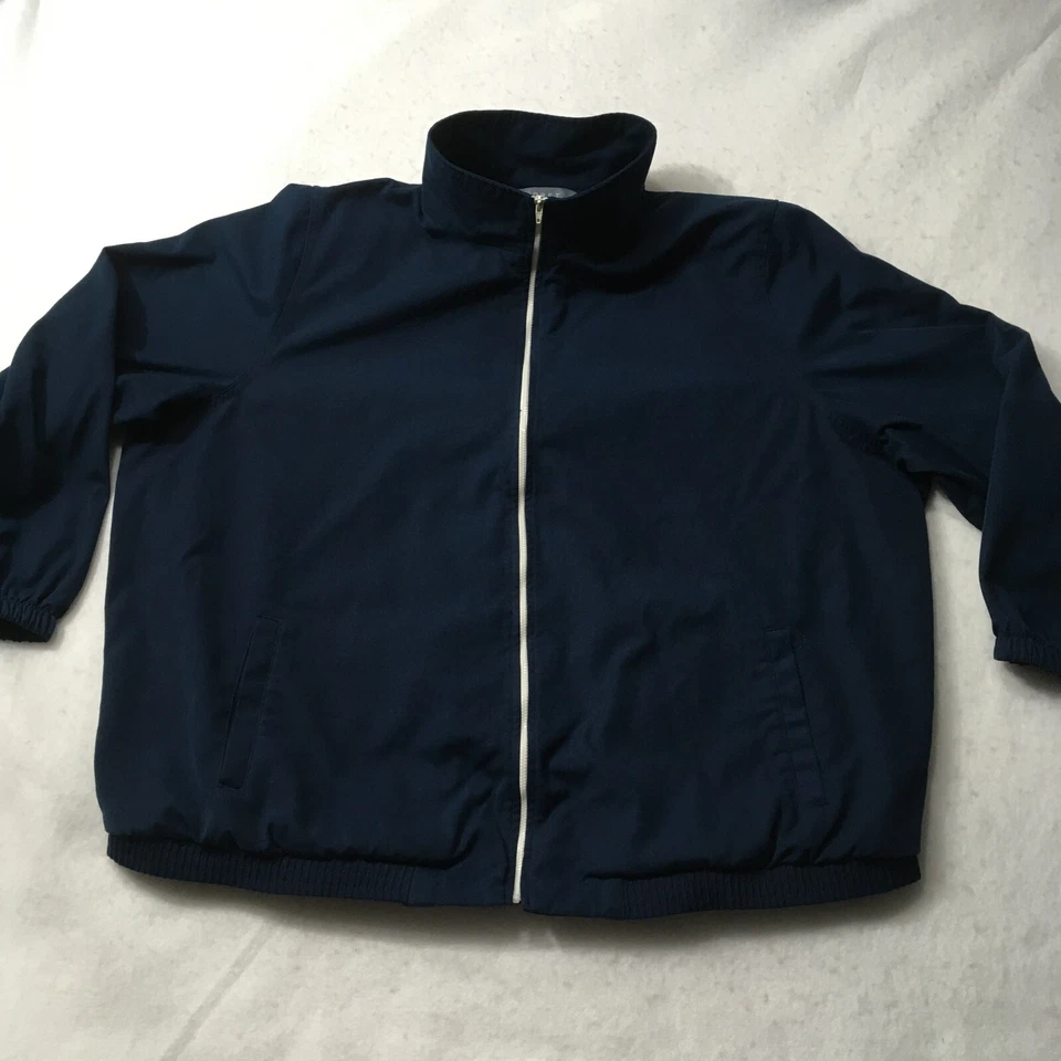 Koret Windbreaker Jacket Size 20W Womens blueFull Zip Long Sleeve - Image 1 of 4