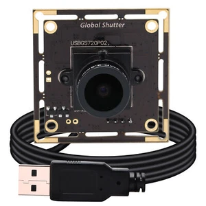 HD Global Shutter USB Industrial Webcam High Speed 60fps 720P USB Camera Module - Picture 1 of 11