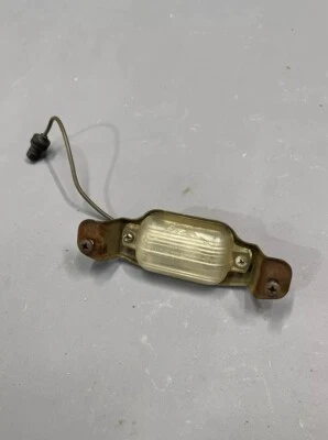 Chevy Camaro Impala 1964-1973 parachoques matrícula lámpara luz lente GTO 442 Nova Foto 1 de 4