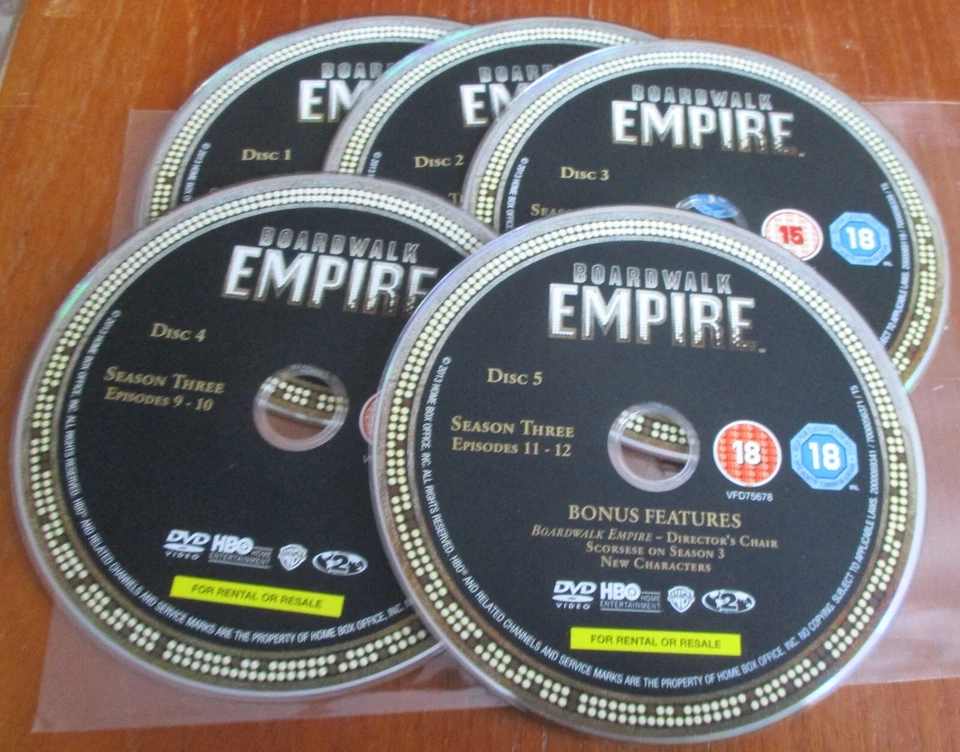 Boardwalk Empire: The Complete Third Season DVD (2013) Steve Buscemi cert 18 - Image 1 of 1