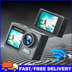 Cámara Deportiva 5K 4K 60FPS Doble Pantalla WIFI 30m Impermeable con Mando a Distancia - Imagen 1 de 12