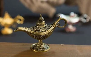 Luck magical genie lamp - mantra blessed handmade occult lamp - Picture 1 of 4