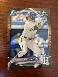 2025 Bowman Emilien Pitre Reptillian Refractor Chrome #BCP-83 Tampa Bay - Picture 1 of 1