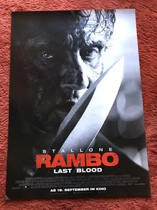 Rambo - Last Blood Kinoplakat Poster A1, Sylvester Stallone - Bild 1 von 1