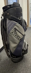 OGIO Golf Bag - 7-way Woode Club Management System Cart Bag Blue/Gray NICE! - Picture 1 of 11