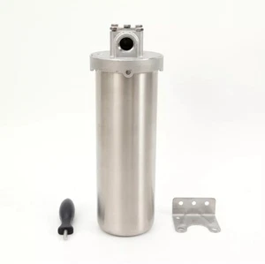 Stainless Steele Whole house Water Filter housing 10” RV, Home, House, Farm - Picture 1 of 2