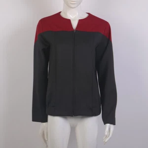 For Mens Voyager Kira Nerys Red Jacket Starfleet Female Uniform Coat - Picture 1 of 11