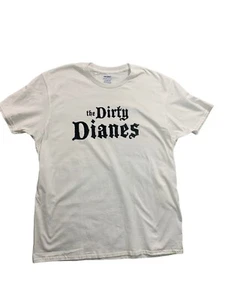 XL ""Dirty Dianes"" para fearLESS Living Fund Nueva Camiseta Adulto Unisex Blanca - Imagen 1 de 8