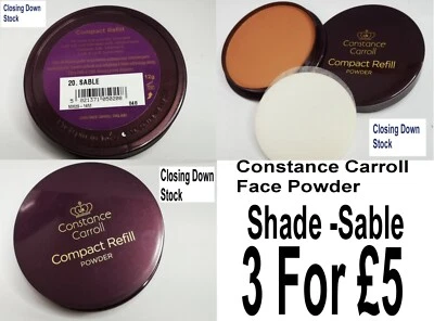 CCUK Constance Carroll Compact Pressed Face Powder Refills Shade  Sable - Image 1 of 4