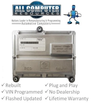 2003 GMC Sierra 2500 3500 HD 6.6L Duramax TCM TCU Transmission Computer - Image 1 of 4