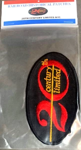 New York Central 20th Century Limited Historical Large 4" Oval Patch - Picture 1 of 1