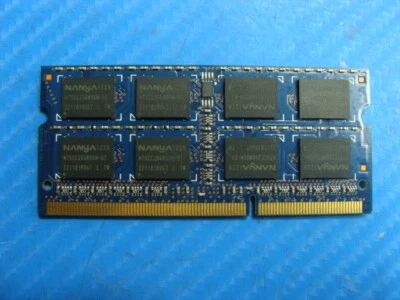 Dell M17x R4 Nanya 4GB 2Rx8 PC3-12800S SO-DIMM Memory RAM NT4GC64B8HG0NS-DI #1 - Image 1 of 2