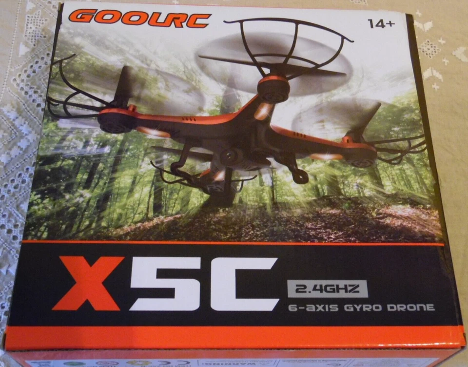 GOOLRC X5C Gyroscope Explorer Video Drone Remote Control Quadcopter Unused boxed - Image 1 of 4