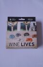 Silicone Wine Lives Cat Wine 6 Glass Markers New