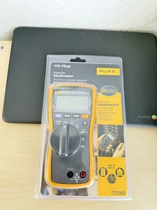 FLUKE 110 PLUS ESSENTIAL MULTIMETER W/ LEADS (NEW SEALED) SHIPS FAST - Picture 1 of 6