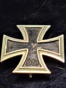EK1 Eiserne Kreuz 1. Klasse 57er / Entnazifiert Militaria Nadelsystem 2.WK 1939 - Bild 1 von 3