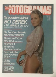 BO DEREK & FARRAH FAWCETT Magazine FOTOGRAMAS # 1640 SPAIN 1980 - Picture 1 of 6