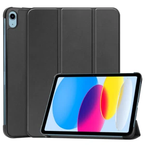 For Apple iPad 10th Generation 10.9 inch Smart Case Magnetic Leather Stand Cover - Picture 1 of 9