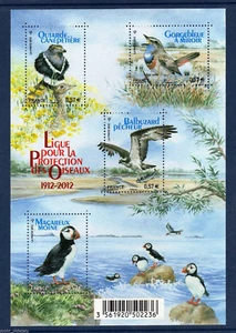France - "BIRDS ~ LEAGUE FOR PROTECTION OF BIRDS" MNH MS 2012 ! - Picture 1 of 2