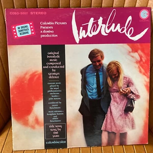 INTERLUDE MOVIE SOUNDTRACK VINYL LP RECORD ALBUM GEORGES DELERUE TIMI YURO CLEAN - Picture 1 of 7