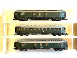 Roco Spur N 3er Set Gepäckwagen Hechtwagen der DB - Bild 1 von 1