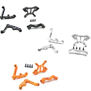 Alloy CNC Front shock tower Connection set fit HPI BAJA RV KM 5B 5T 5SC - Picture 1 of 5