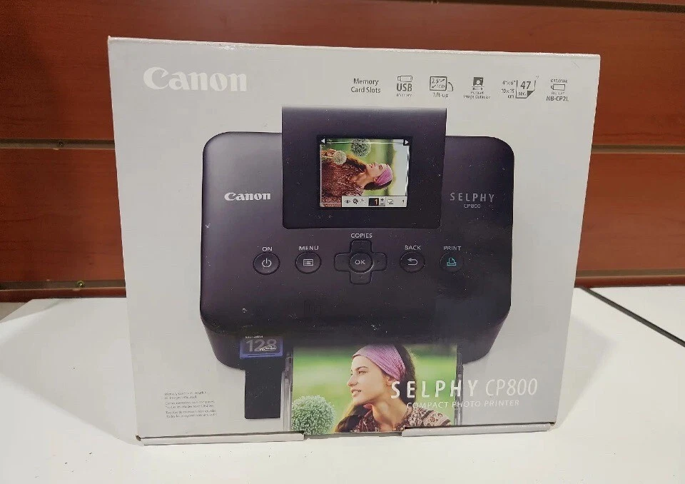 Digital Photo Inkjet Printer Combo Canon SELPHY CP800 ( New ) - Image 1 of 4