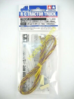Tamiya 1/14 1100mm  3mm YELLOW  LED  Volvo Timber Truck 56360  MFC-01 -03  56551 - Image 1 of 2